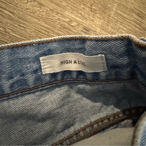 Women's Cotton On High A Line Denim Shorts - Picture 8 of 11